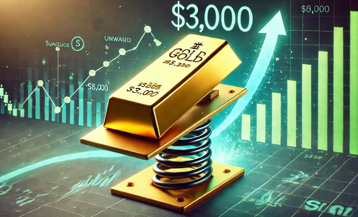 Đầu năm tới, giá vàng sẽ đạt 3.000 USD/ounce