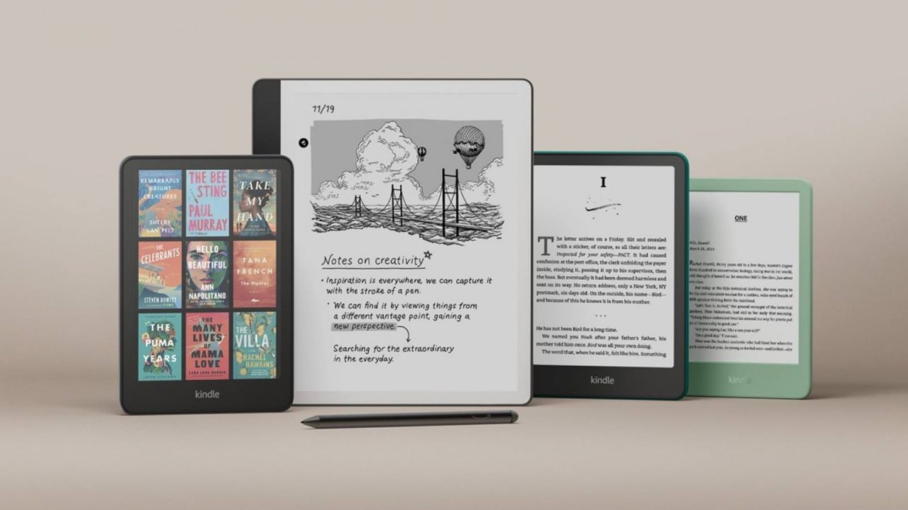 Amazon ra mắt Kindle Colorsoft Signature Edition có màn hình e-ink màu