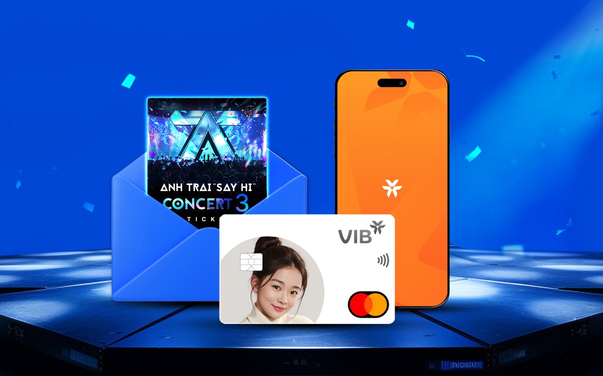 Săn vé concert 3 của “Anh Trai Say Hi” tại Hà Nội cùng VIB