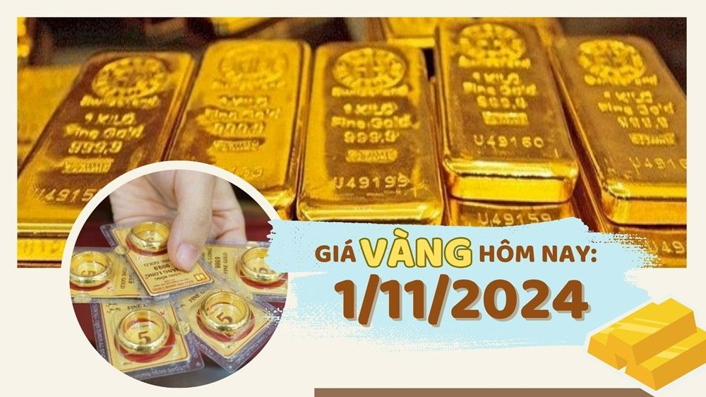 Giá vàng hôm nay 1/11: Vàng nhẫn lên kỷ lục mới