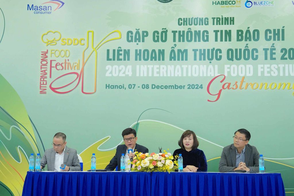 Liên hoan Ẩm thực Quốc tế là sự kiện thường niên, hội tụ tinh hoa ẩm thực các nước nói chung và ẩm thực Việt nói riêng. Ảnh: Báo Ấp Bắc