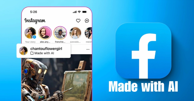 tích hợp AI vào facebook và instagram