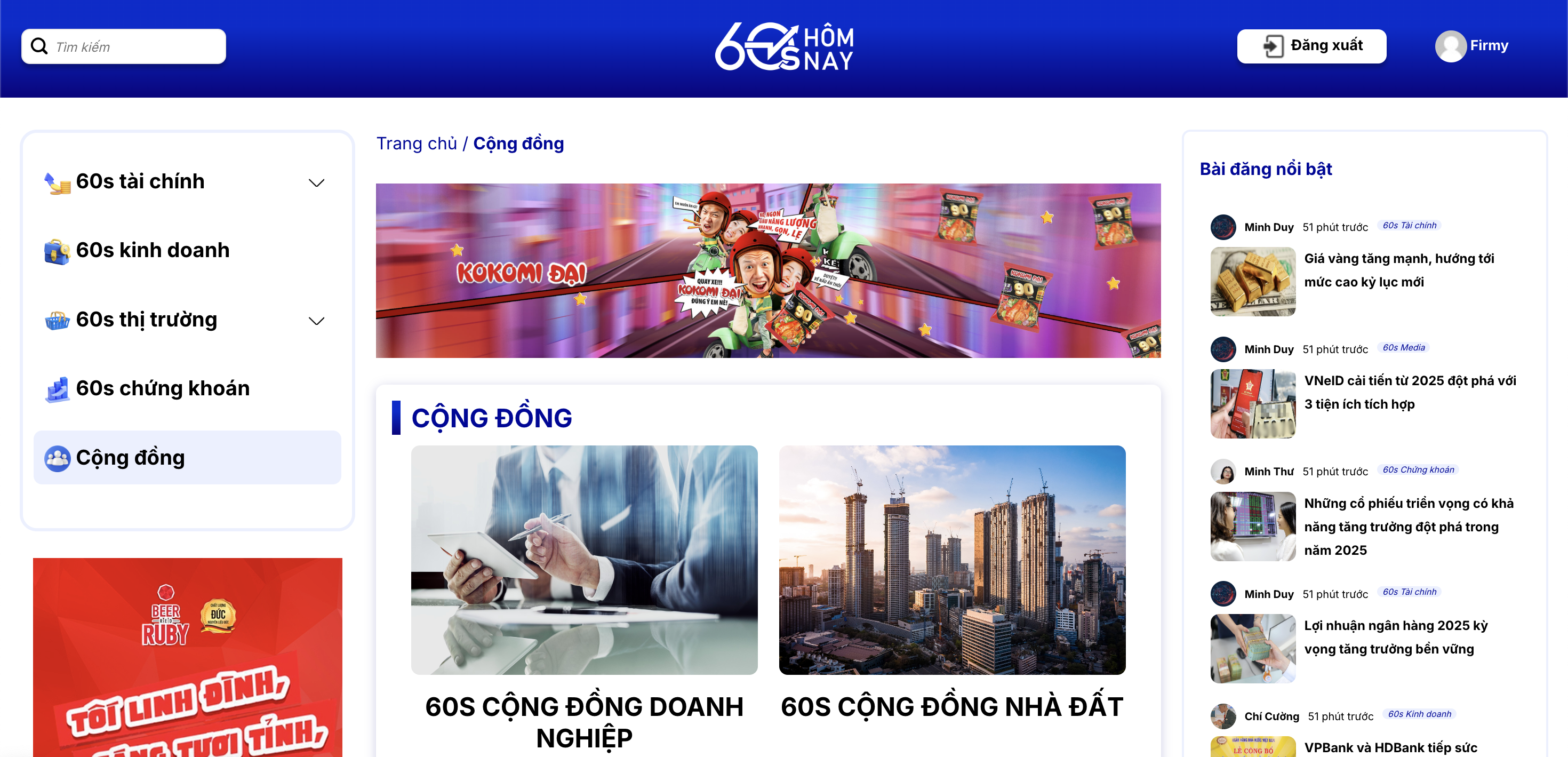 Cộng Đồng 60s Hôm Nay