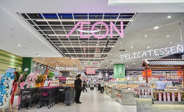 aeon mall tại xuân thuỷ, hà nội