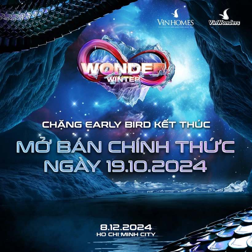 8Wonder Winter 2024 bùng nổ lễ hội âm nhạc mùa đông đẳng cấp tại TP.HCM