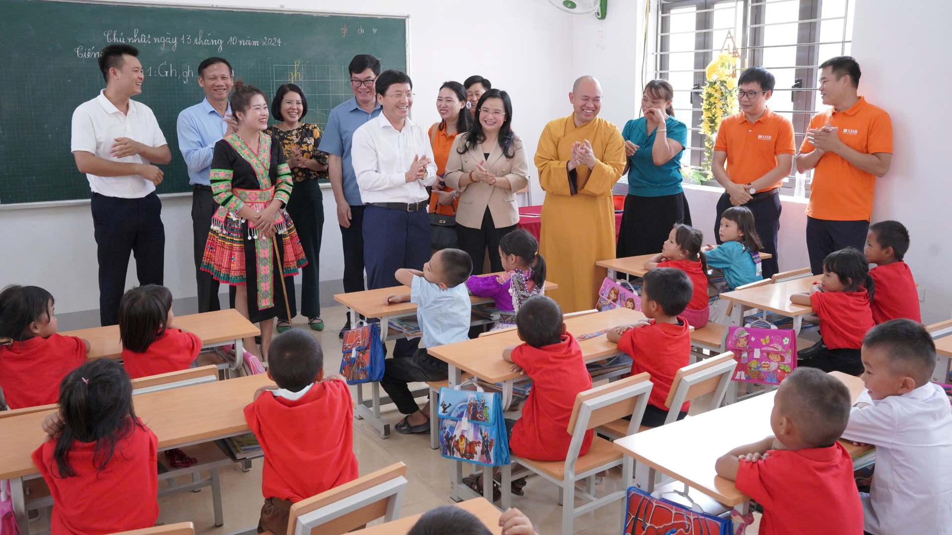 SHB khánh thành công trình lớp học trị giá 12,5 tỷ đồng tại Điện Biên 2 Năm 2024, SHB sẽ tiếp tục mở rộng các hoạt động thiện nguyện, nhất là tại những vùng khó khăn