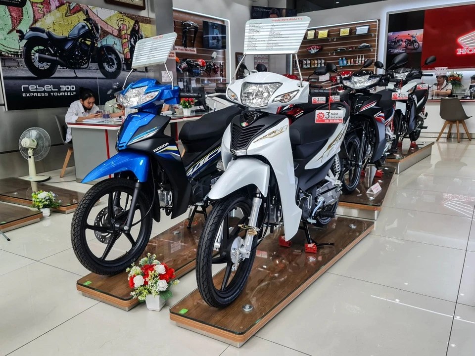 Cứ mỗi phút, người Việt mua hơn 5 xe máy mới 1 xe-may-moi