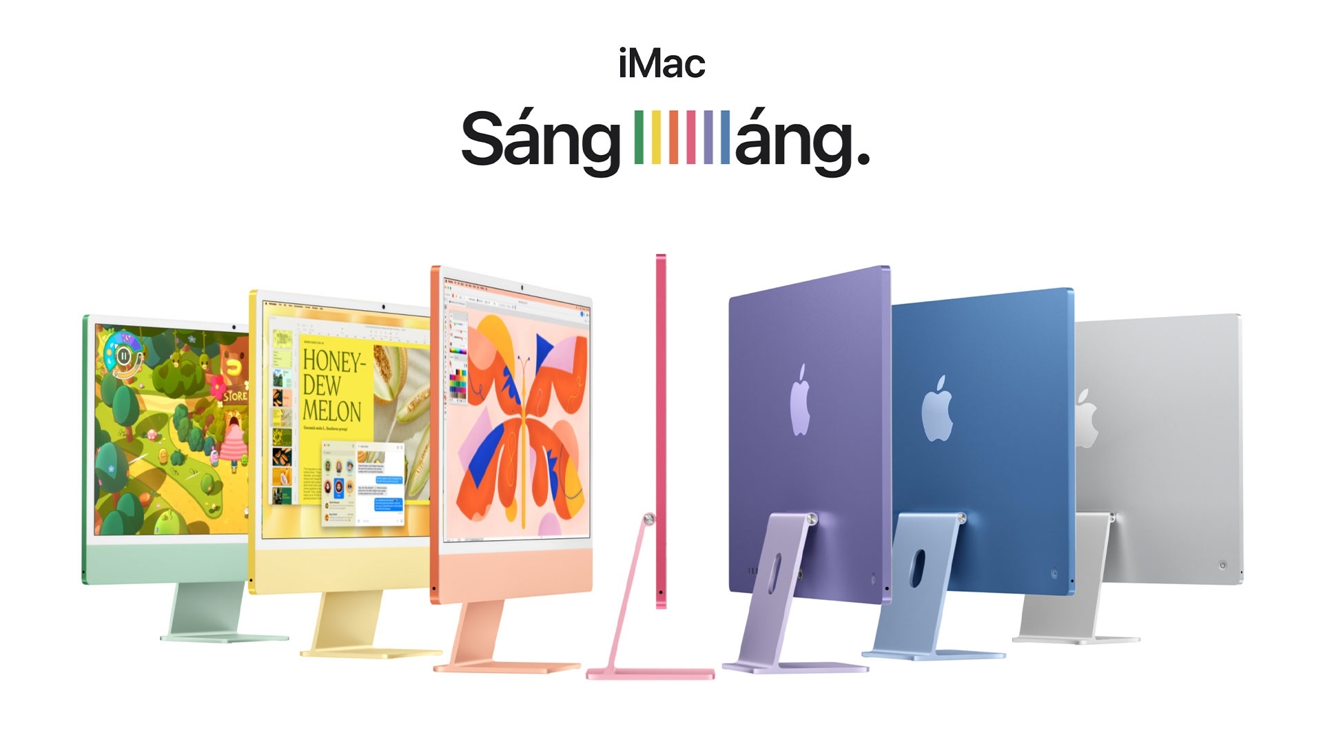 Apple trình làng iMac thế hệ mới với chip M4 và những nâng cấp đáng chú ý 1 iMac M4 - 60s hôm nay