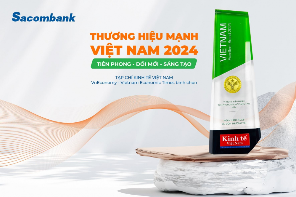 Sacombank tiếp tục giữ vững thương hiệu mạnh Việt Nam 13 năm liên tiếp 2 sacombank