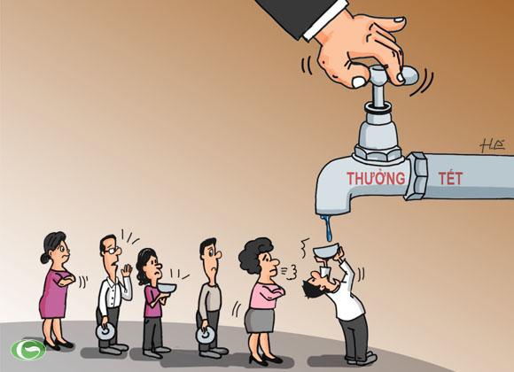 Thưởng tết 2025: Có nơi cười tươi, có nơi ngậm ngùi