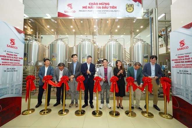 SABECO ra mắt trung tâm nghiên cứu, mở ra kỷ nguyên mới cho bia Việt 1 SABECO chính thức khai trương SRC - Trung tâm Nghiên cứu và Phát triển Ngành bia SABECO. Ảnh: Báo Lao Động