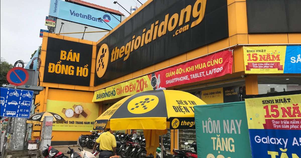 Doanh nghiệp tăng trưởng lợi nhuận quý thứ 4 liên tiếp, nhưng đà tăng chậm dần 1 Thế Giới Di Động (MWG) dẫn đầu tăng trưởng so với cùng kỳ trong 22 doanh nghiệp VN30.