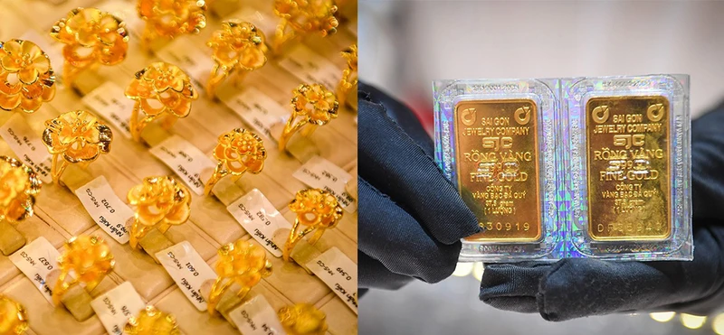Giá vàng 4/11: Vàng miếng SJC giảm 500.000 đồng/lượng trong phiên đầu tuần