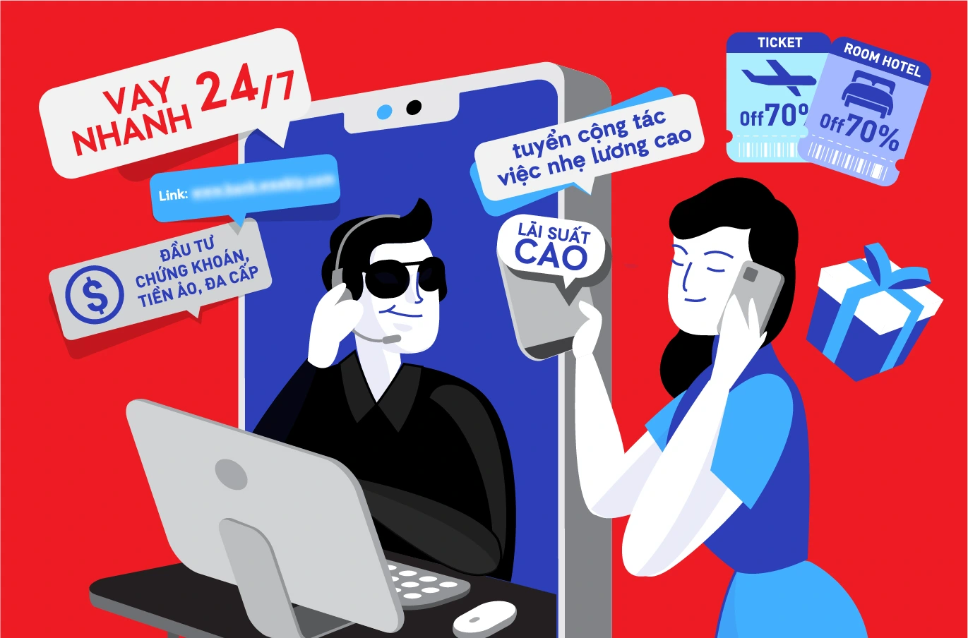 Mua sắm cuối năm an toàn, cảnh giác với bẫy ‘săn sale’ cuối năm