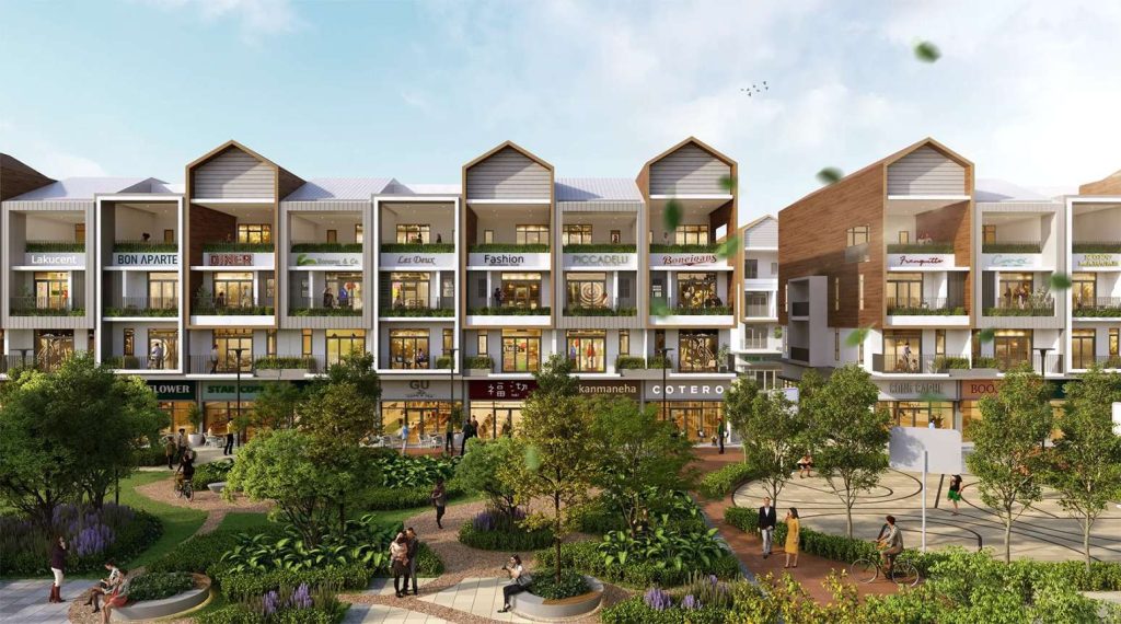 Gamuda Land ghi dấu ấn với Artisan Park - "Dự án đáng sống 2024" 3 Ảnh phối cảnh khu nhà phố thương mại của Artisan Park. Ảnh: Gamuda Land