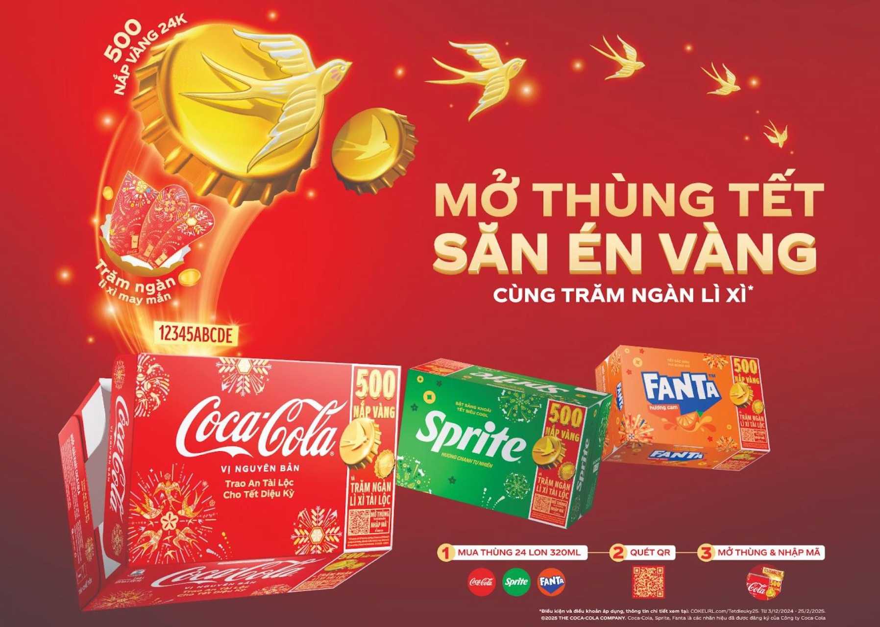 Tết diệu kỳ cùng Coca-Cola: Trao tâm ý, gắn kết tết 3 Tết Coca-Cola