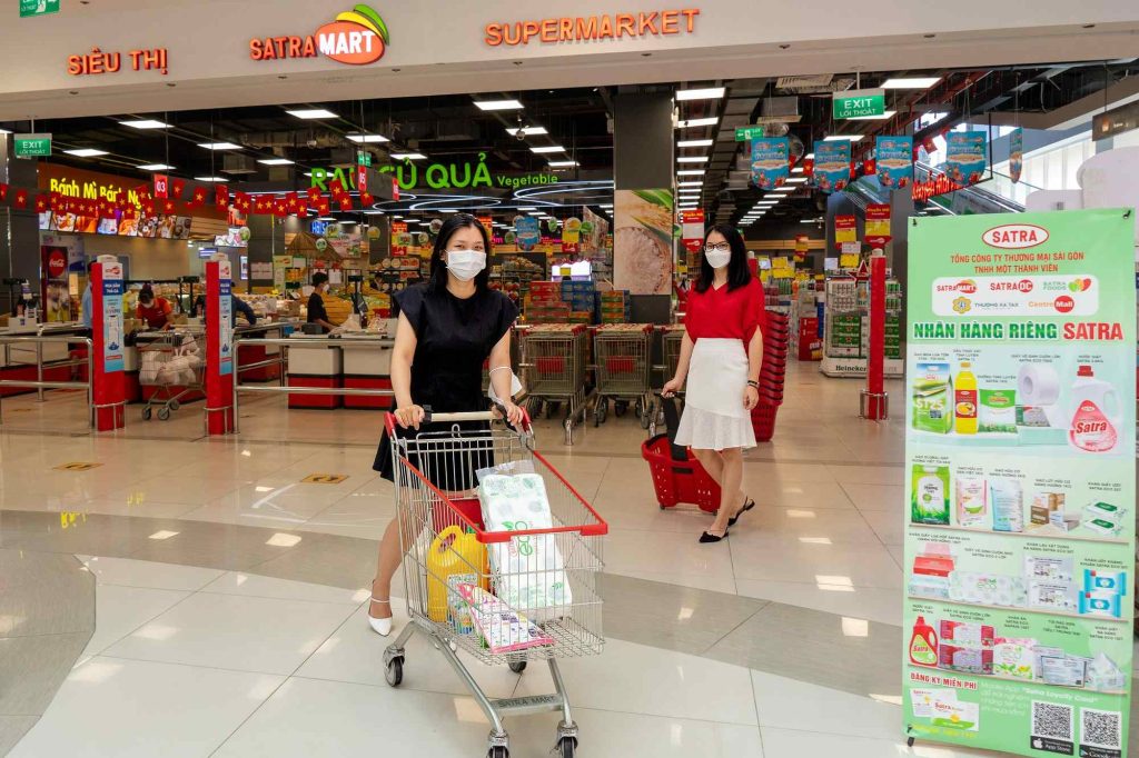 SATRA tiến hành tái cấu trúc mảng bán lẻ, kỳ vọng bứt phá doanh thu 3 Công ty tập trung vào việc khai thác mặt bằng có sẵn tại khu dân cư để giảm gánh nặng chi phí thuê mặt bằng. Ảnh: SATRA Mart