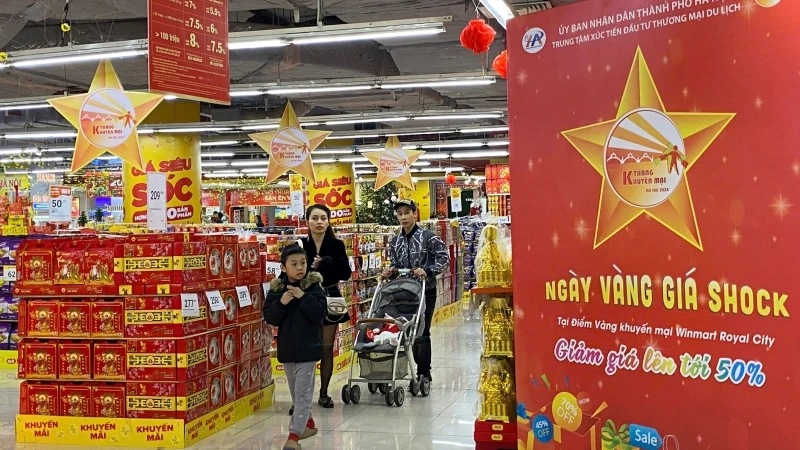 Hà Nội thúc đẩy mua sắm với tháng khuyến mại cuối năm 1 Tháng khuyến mại cuối năm