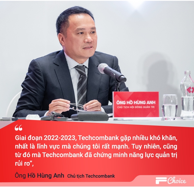 Techcombank vươn lên trở thành ngôi vương mới của làng ngân hàng tư nhân 3 Ông Hồ Hùng Anh - Chủ tịch Techcombank chia sẻ về khoảng thời gian khó khăn mà ngân hàng trải qua. Ảnh: CafeF