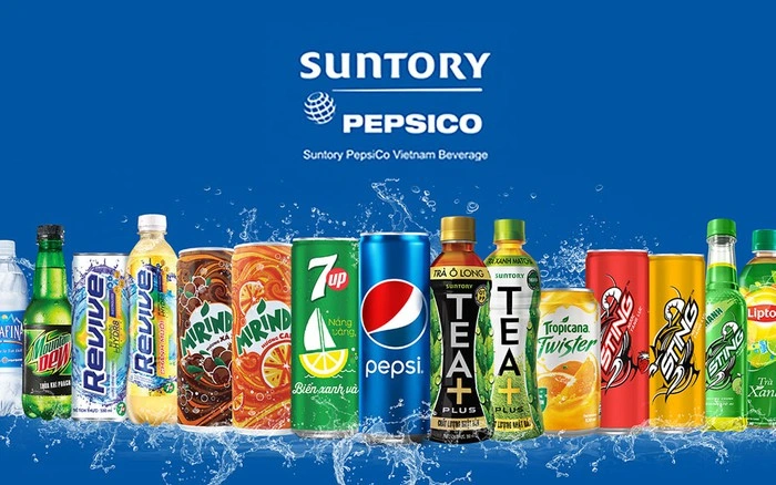 Bí quyết 30 năm giữ vững "ngôi vương" trong thị trường nước giải khát của Suntory PepsiCo 2 Suntory PepsiCo Việt Nam hiện đang sở hữu 13 thương hiệu nhỏ khác song song với sản phẩm chính là Pepsi. Ảnh: Báo Thanh Niên