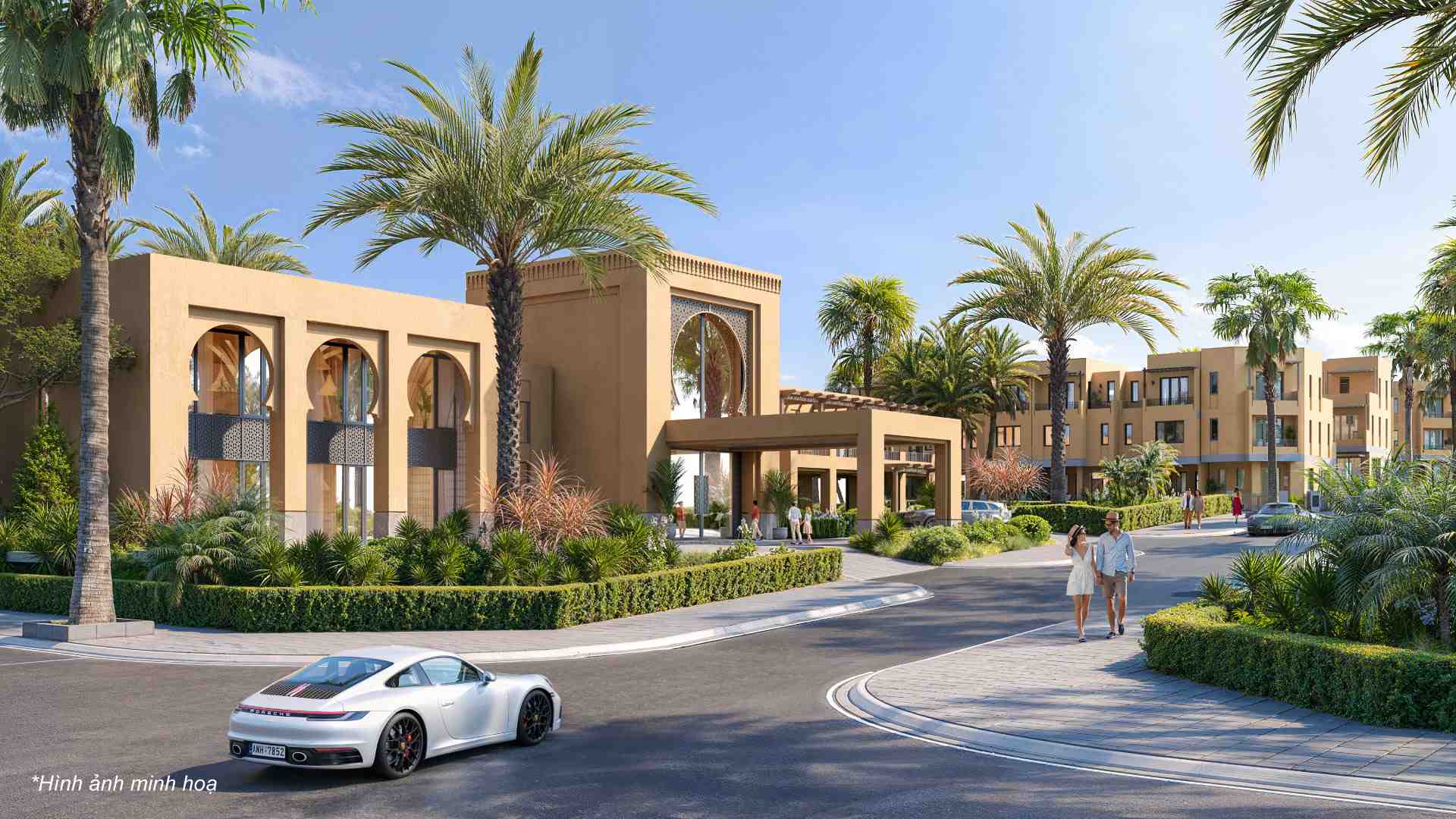 Vì sao giới đầu tư ồ ạt xuống tiền săn đón nhà phố biển Sông Town 2 Các tiện ích tại Sông Town CaraWorld.