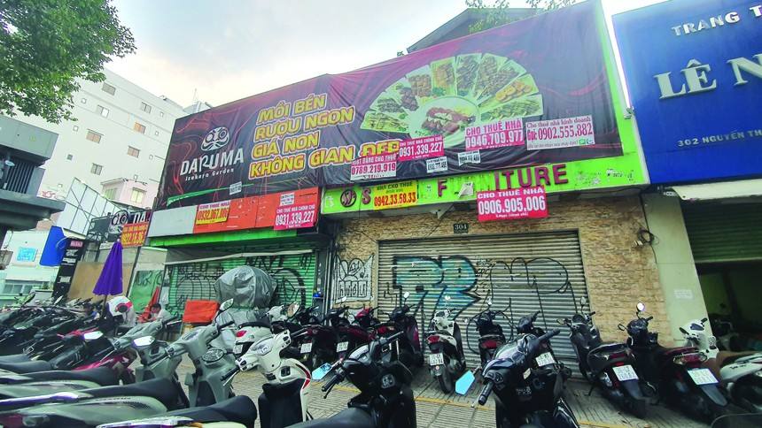 Khó khăn bủa vây mặt bằng nhà phố 2 mặt bằng cho thuê nhà phố