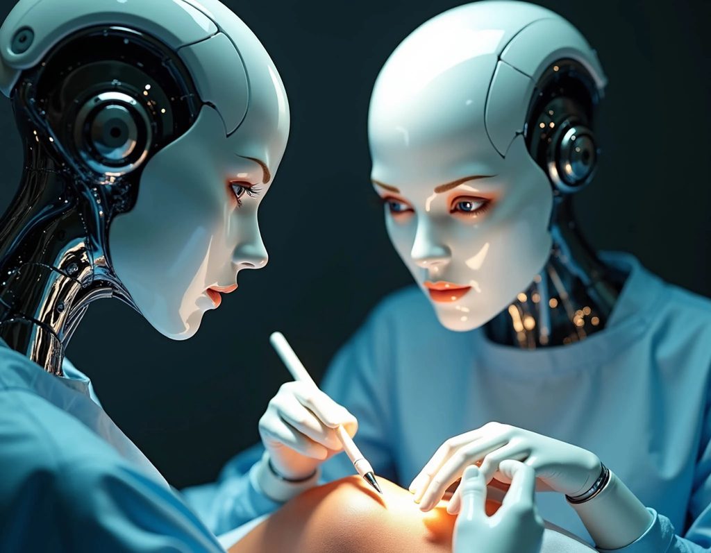 Sử dụng “Bác Sĩ Robot” thay cho tình trạng thiếu hụt nhân lực y khoa 1 ứng dụng robot vào phẩu thuật