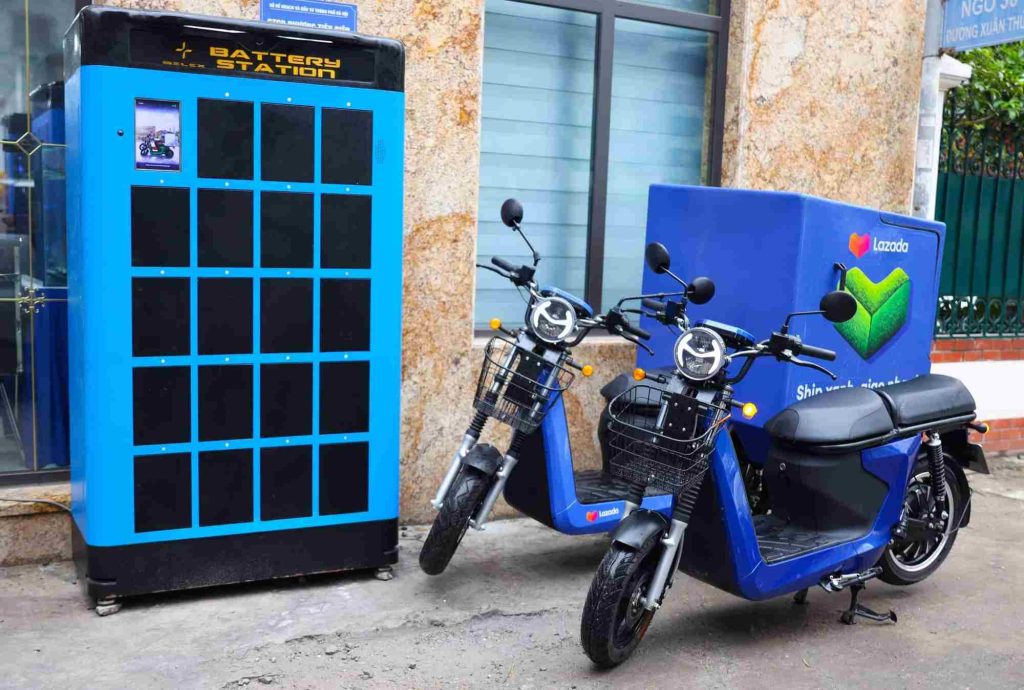Selex Motors với giải pháp đổi pin thần tốc, thách thức xe điện Trung Quốc 1 Selex Motors trạm thay pin