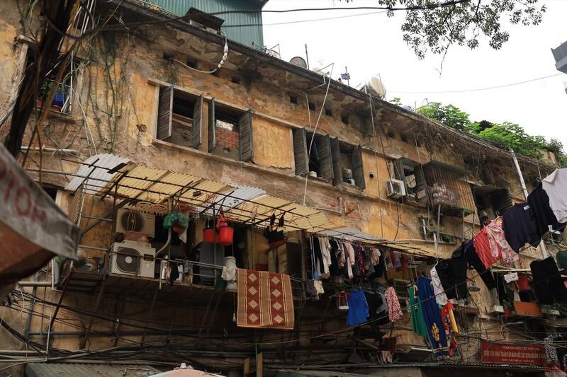 Nhà tập thể Hà Nội hút khách khi giá chung cư tăng cao năm 2024 2 nhà tập thể