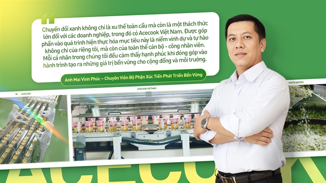 Acecook Việt Nam bức phá, từ Top 60 lên Top 13 BXH Doanh nghiệp Bền vững 2 dfds 2