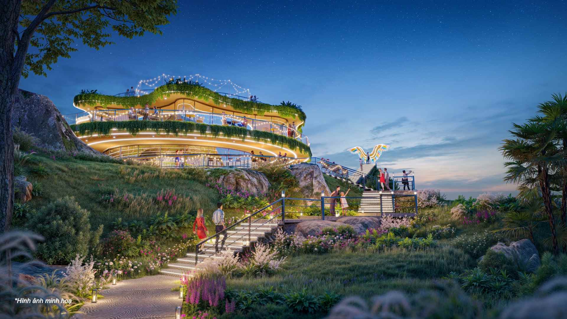 CaraWorld Cam Ranh ra mắt Cafe 360 độ trên cao 60m thu hút du khách