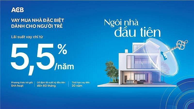 Vay mua nhà lãi suất 5,5% cho người trẻ tuổi 1 vay mua nhà ACB