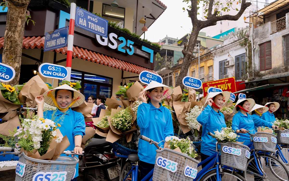 Thị trường bán lẻ bùng nổ khi GS25 khai trương tại Thủ đô 1 thị trường bán lẻ