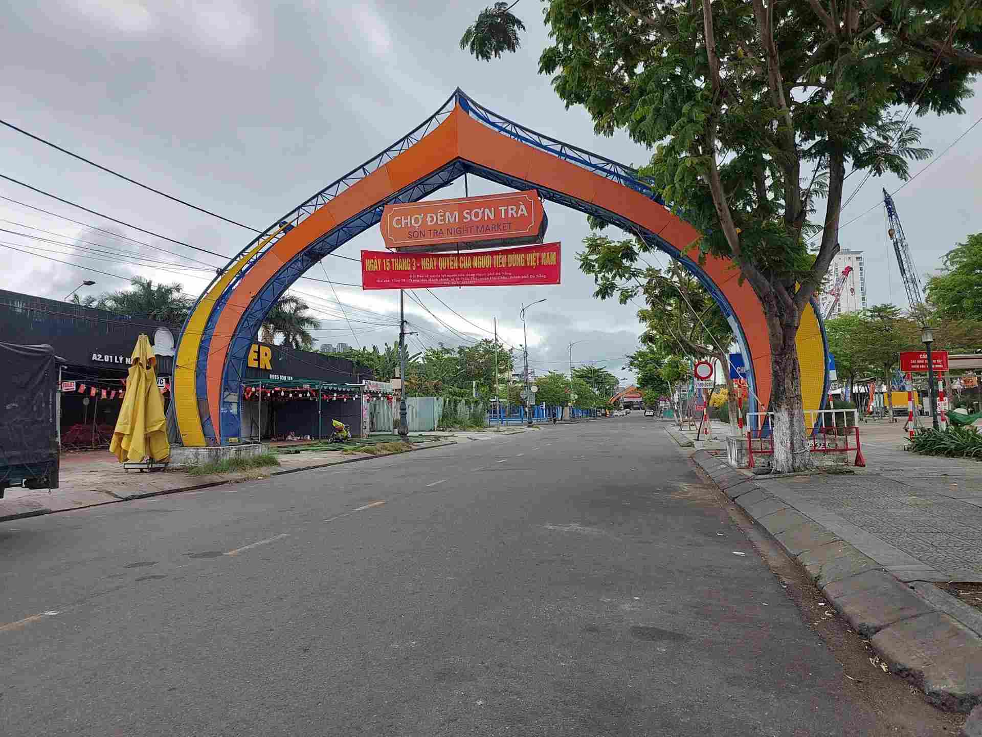 Chợ đêm Sơn Trà mới rộng 3.800m2 gần cầu Rồng