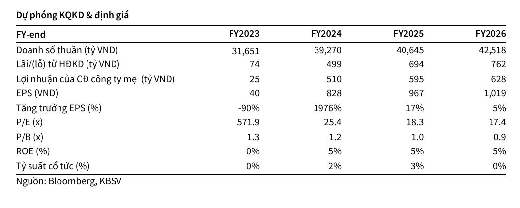 HSG tăng trưởng quý 1 năm tài chính 2025 đạt 33% kế hoạch lợi nhuận 2 HSG-tang-truong-quy-1