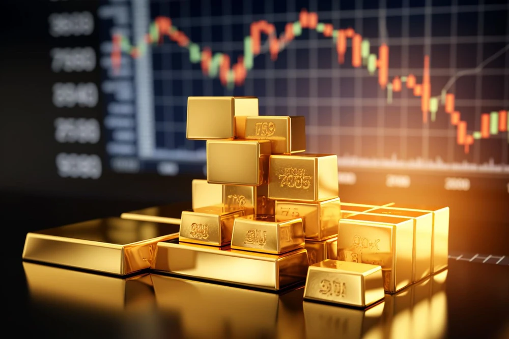 Giá vàng vượt 3.000 USD/ounce, nhà đầu tư chờ kỷ lục mới 2 Đây là lần đầu tiên trong nhiều năm, giá vàng giao ngay duy trì ổn định ở mức cao như vậy, mở ra cơ hội cho những dự đoán táo bạo hơn về một kỷ lục mới.