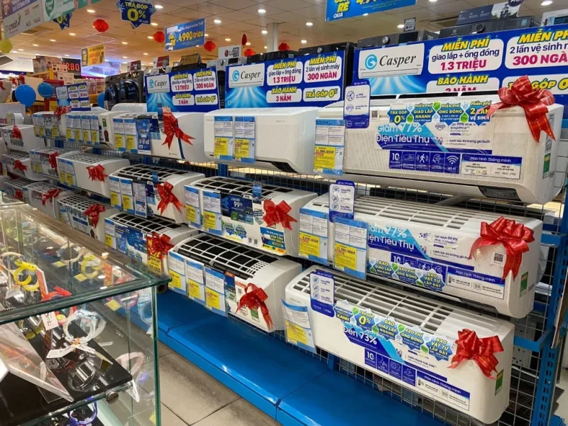 Điều hòa giảm giá tới 50% đón nắng nóng hè 2025 3 điều hòa