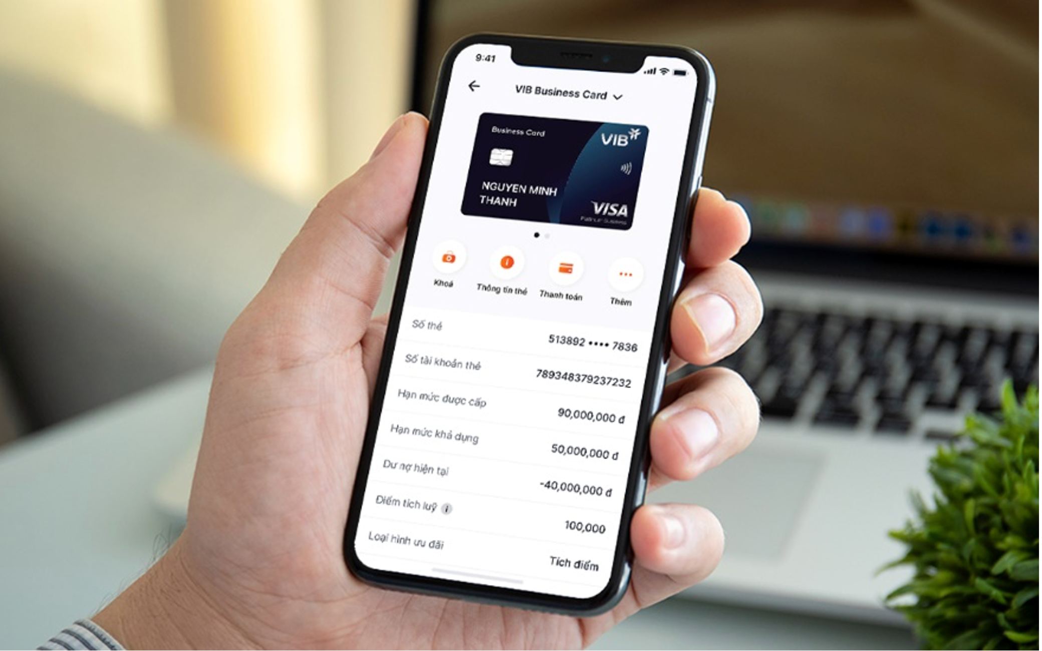 Thẻ VIB Business Card miễn lãi 57 ngày, hoàn tiền chi tiêu 2 Thẻ VIB Business Card thực sự mang lại nhiều lợi ích nổi bật cho doanh nghiệp, đặc biệt với tính linh hoạt và bảo mật cao.