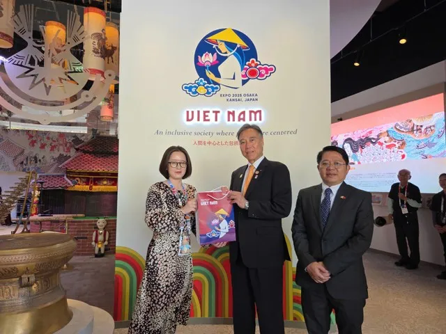 Nhà Triển lãm Việt Nam hút 25.000 khách tại EXPO 2025 Osaka 3 Nhà Triển lãm Việt Nam