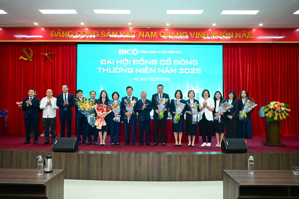 BIC đạt thành tựu nổi bật tại đại hội cổ đông 2025 1 hoi dong quan tri ban kiem soat bic nhiem ky 2025 2030 20250508223445
