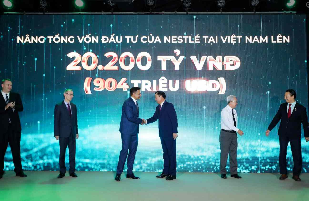 Nestlé mở rộng nhà máy, thúc đẩy phát triển bền vững 1 Khoản đầu tư này nâng tổng vốn rót vào nhà máy Trị An lên 175 triệu USD, đưa tổng vốn đầu tư của Nestlé Việt Nam lên mức 904 triệu USD