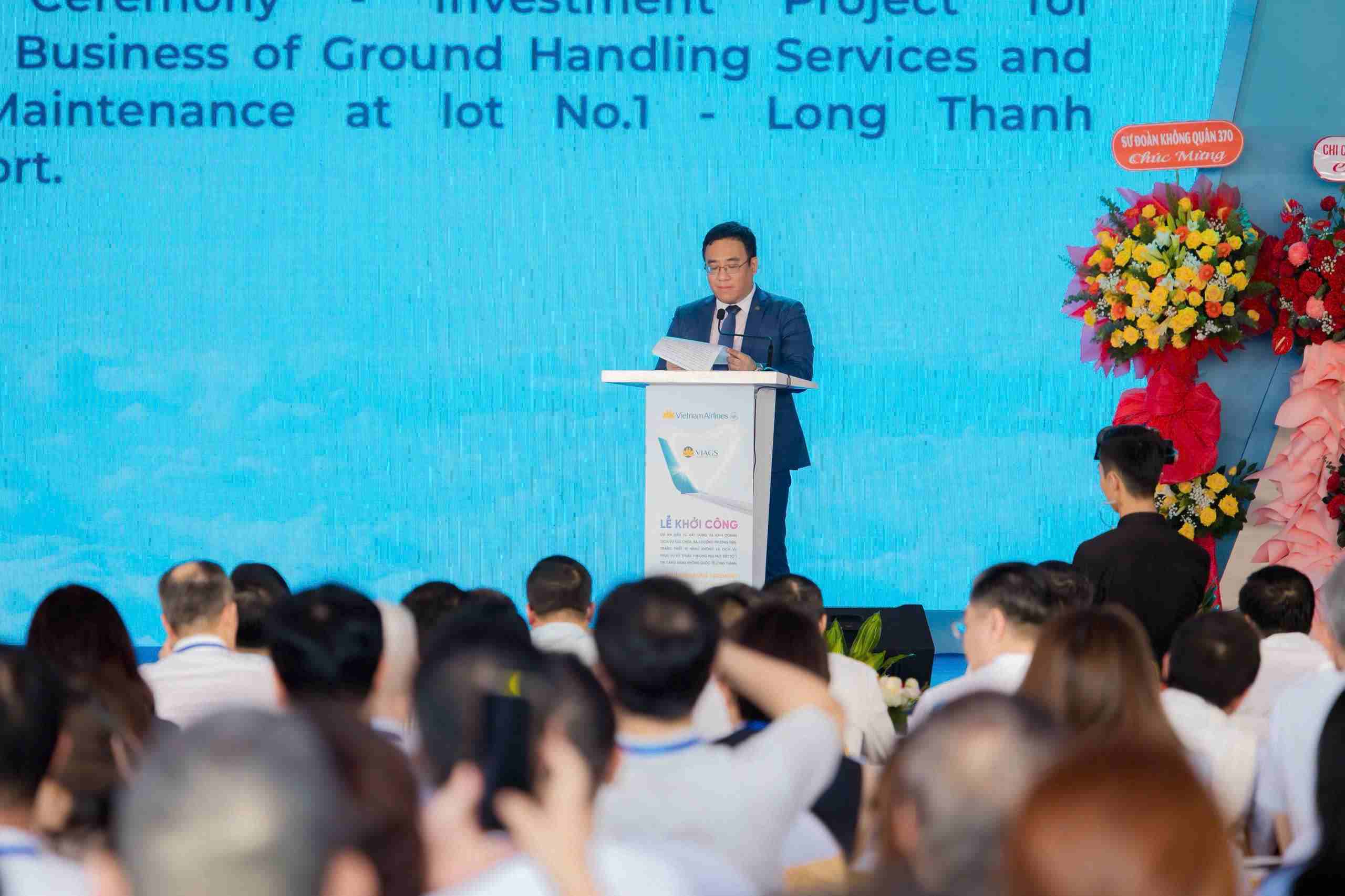 Vietnam Airlines Khởi Công Dịch Vụ Kỹ Thuật Long Thành 1 Vietnam Airlines đánh dấu cột mốc quan trọng với lễ khởi công dự án dịch vụ kỹ thuật mặt đất (ground handling services) tại Cảng Hàng không Quốc tế Long Thành