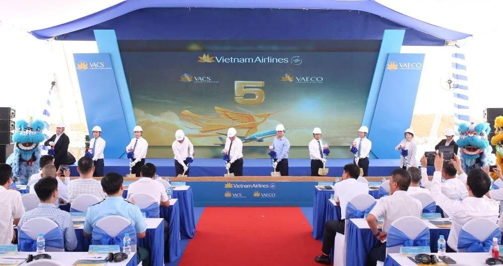 Vietnam Airlines đầu tư 1.800 tỷ xây trung tâm hàng không Long Thành. Ảnh: Báo Tin tức