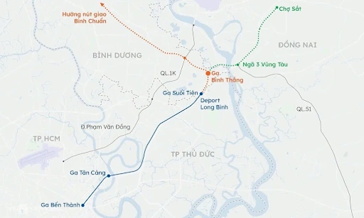 Đề xuất metro 65.000 tỷ đồng nối TPHCM – Long Thành thúc đẩy phát triển vùng 2 Đề xuất metro 65.000 tỷ đồng nối TPHCM – Long Thành thúc đẩy phát triển vùng. Ảnh: VnExpress