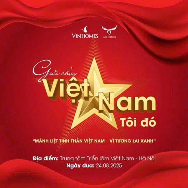 Việt Nam tôi đó – Giải chạy gắn kết triệu trái tim dịp Quốc khánh