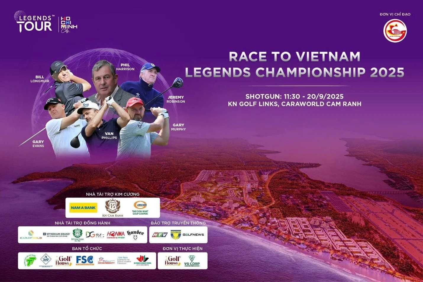 KN Golf Links nâng tầm với Legends Race 1