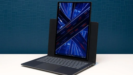 Lenovo ra mắt ThinkBook VertiFlex xoay màn hình 2 chiều. Ảnh: Thương gia online