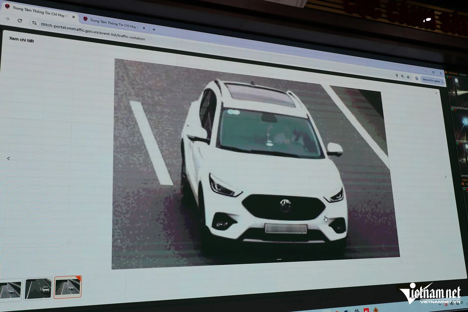 Không thoát được camera AI với áo in hình dây an toàn 2 Hình ảnh được thu thập bởi camera AI. Ảnh: Đình Hiếu