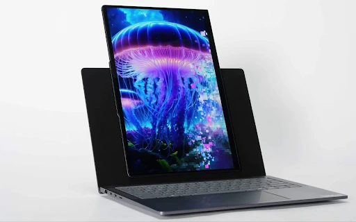 Lenovo ra mắt ThinkBook VertiFlex xoay màn hình 2 chiều. Ảnh: Thương gia online