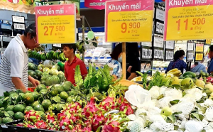 Siết chặt giám sát giá cả thị trường, đặc biệt hàng hóa dịch vụ thiết yếu 2 Người dân mua sắm hàng Việt tại Siêu thị Co.opmart Cà Mau. (Ảnh: Kim Há/TTXVN)